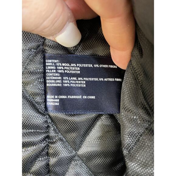 Nautica Men’s Gray Double Breasted Wool Blend Jacket Peacoat Size XXL - Picture 5 of 9